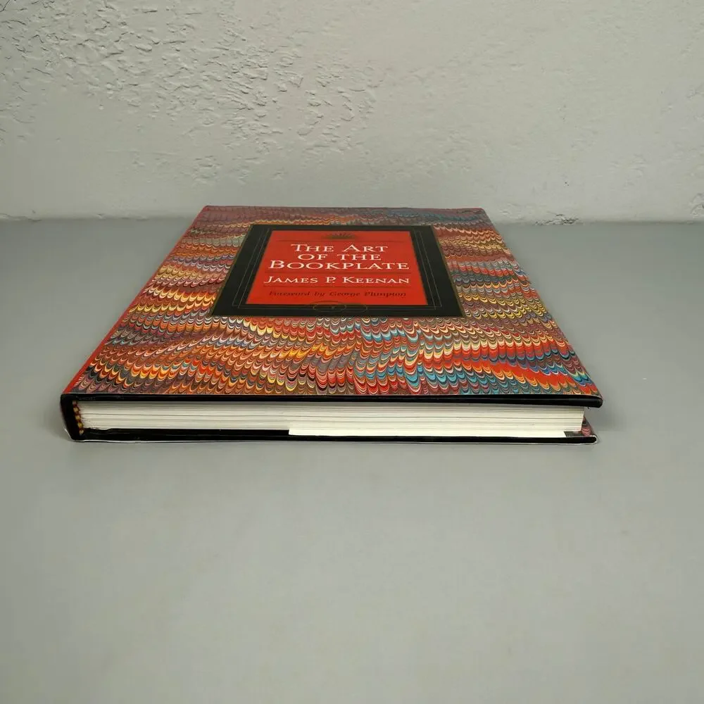 The Art of the Bookplate James P. Keenan Hardcover Book 2003 First Printing
